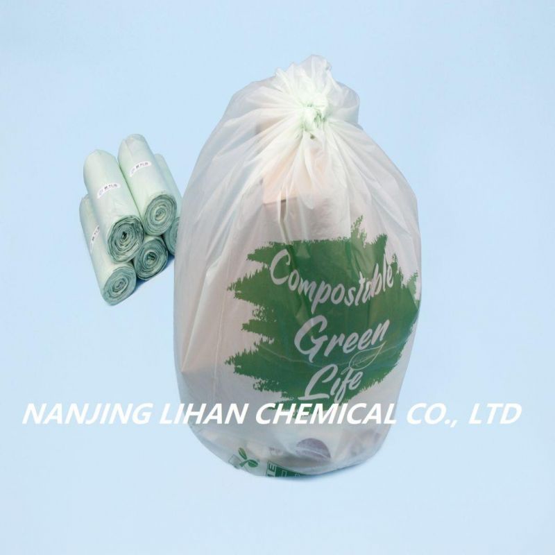 En13432 Biodegradable Plastic Eco-Friendly Compost Transparent Cornstarch Compostable Bag with Self Adhesive for Clothing Garment Food Contact Packaging