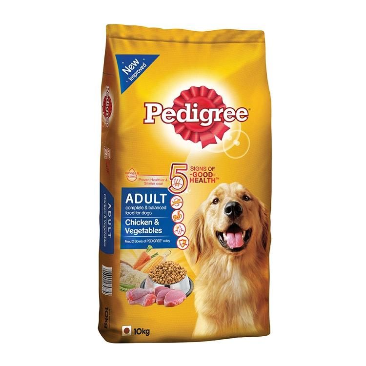 Flat-Bottom Dog Food Zipper Bag