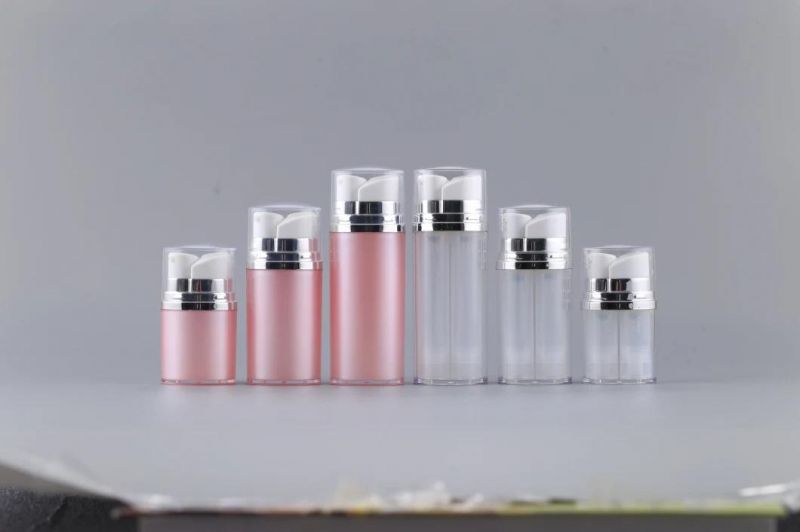 2*10ml 2*15ml Acrylic Double Tube Bottle Airless Bb Cream Foundation Bottle for Cosmetics