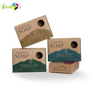 Luxury Carton Soap Gift Boxes Folding Art Paper Soap Packaging Box