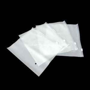 Slider Zip Lock Clothing Bag Packaging Resealable Pouch Plastic Packaging Bag