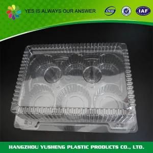 6 Compartment Clear Hinged Lid Take-out Container