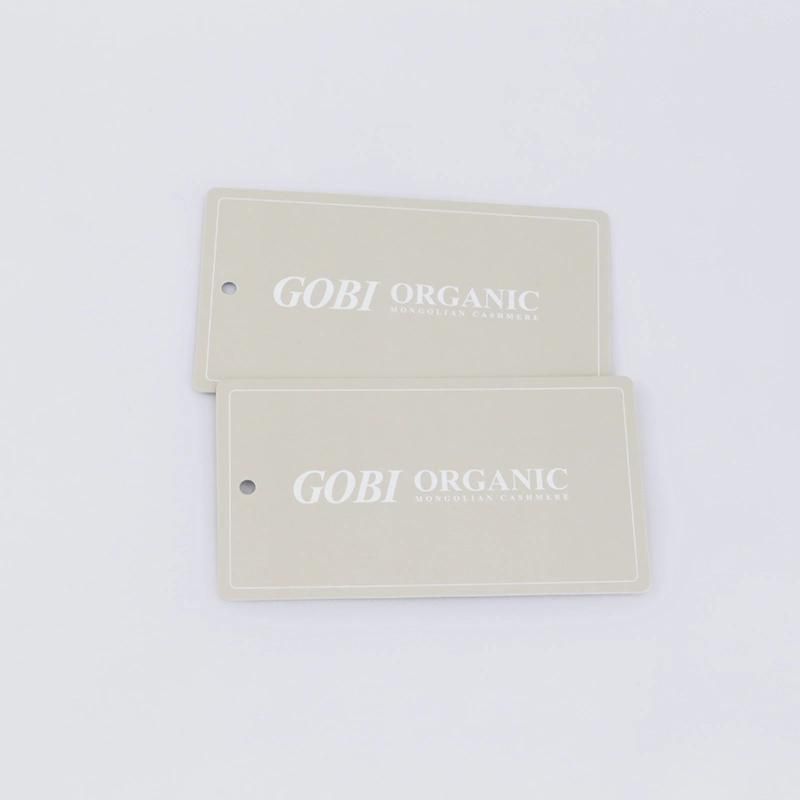 Manufacturer Tan Color Swing Tag Hangtag