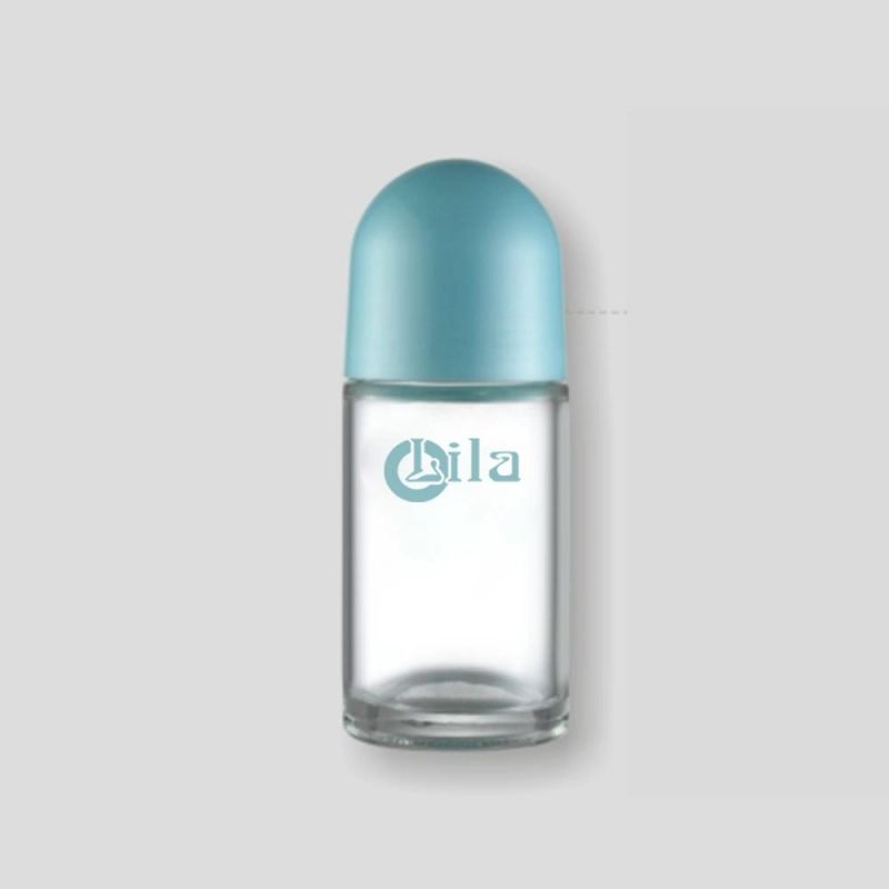 Hot Stamping Logo Small Frosted Glass Cosmetic Bottle Essential Oil Liptint Roller Bottles Roller Top