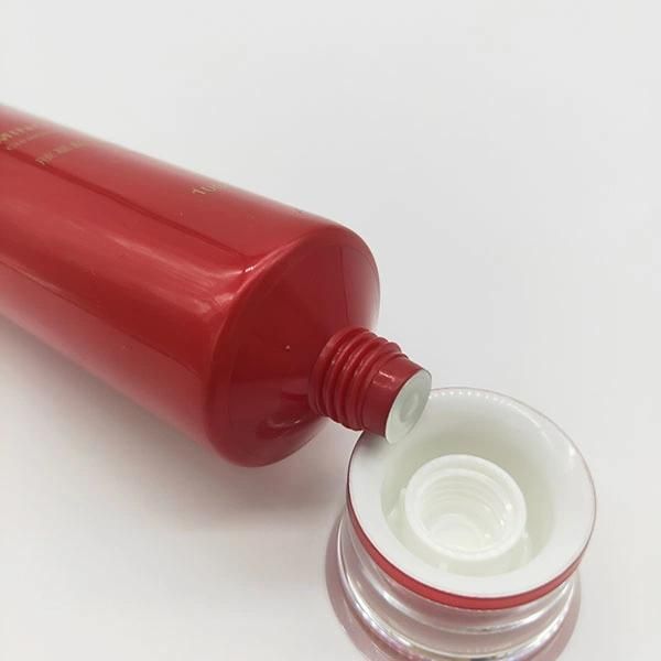 Cosmetic Usage Tube for Tone-up Primer Cream with Acrylic Screw