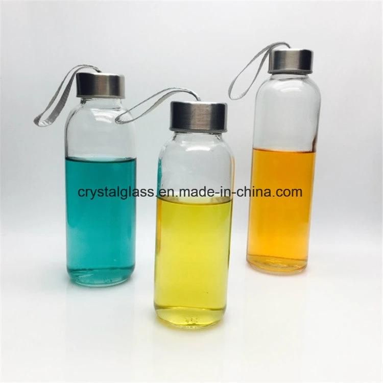 Wholesale 10oz 300ml Empty Cylindrical Glass Juice Bottle with Lug Lid