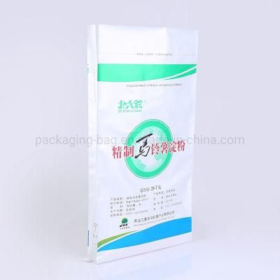 Kraft Paper PP Woven Composite Fabric Packaging Pouch