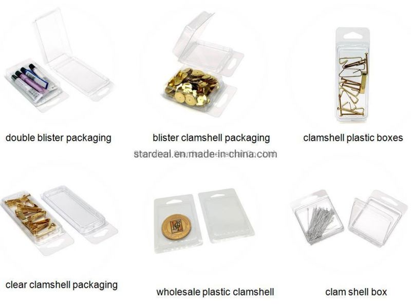Plastic Bath Bomb Clear Round Clamshell Packaging