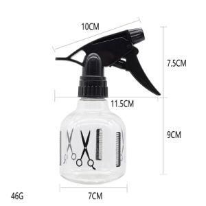 200ml Empty Bottles with Black Trigger Mist Stream Spray Storage Cap Spray Bottle