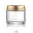 China Manufacturer Glass Face Cream Jar for Cosmetic Containers 75g