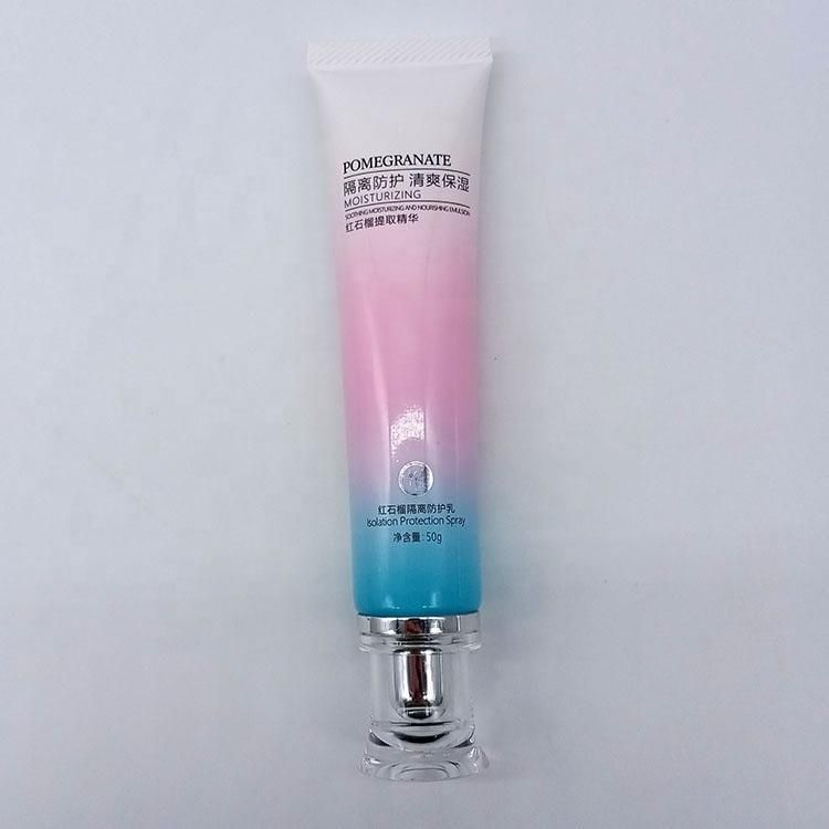 Cosmetic Tube Soft Plastic Tube for Sunscreen Cosmetic Packaging Tube