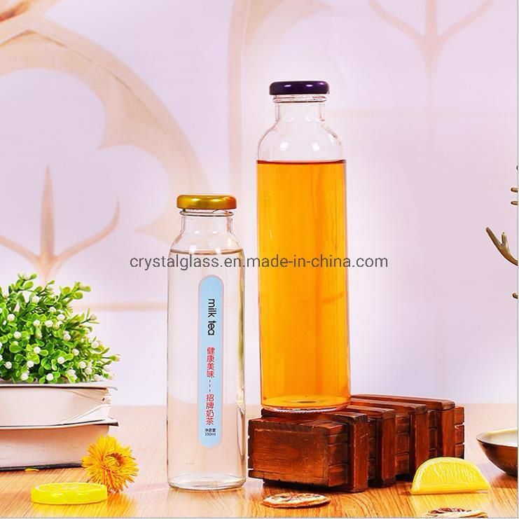 Hot Sale Kombucha Tea Glass Bottle with Tinplate Lid 310ml 500ml