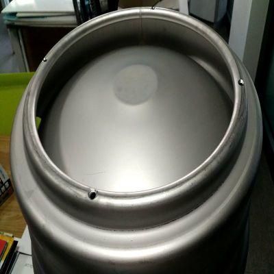 50L Stainless Steel Stackable Home Brew Sankey Empty Euro Beer Barrel Keg