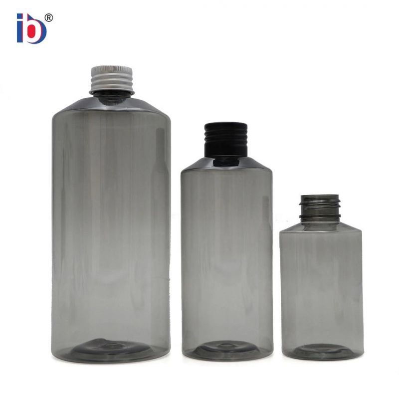 Hot Sale Transparent Travel Outside Emollient Water Empty Plastic Bottle with Crown Cap