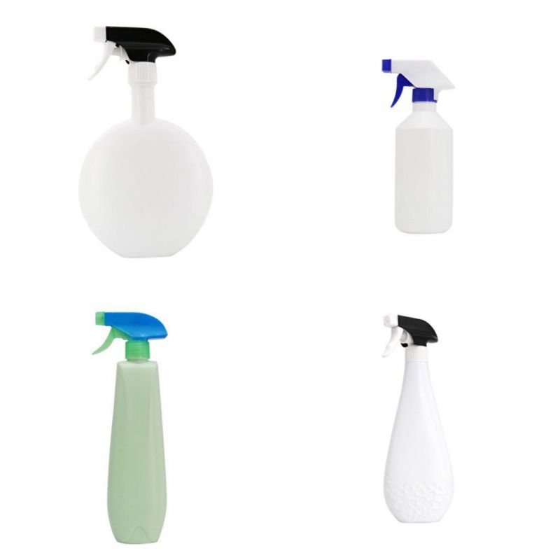 Refillable 300ml 400ml Clear Detergent Pet Trigger Spray Bottle