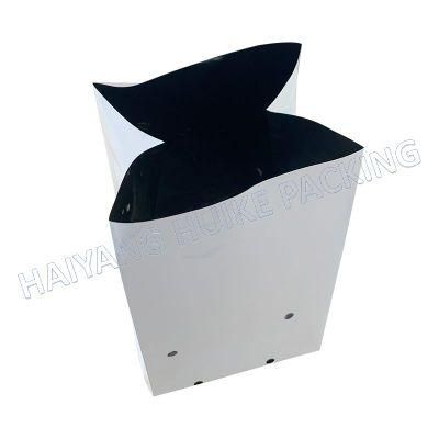 White / Black Hydroponic Plastic PE Poly Grow Bag