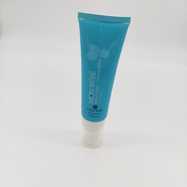 Facial Cream Cosmetic Soft Tube with Silicone Brush Head Packing