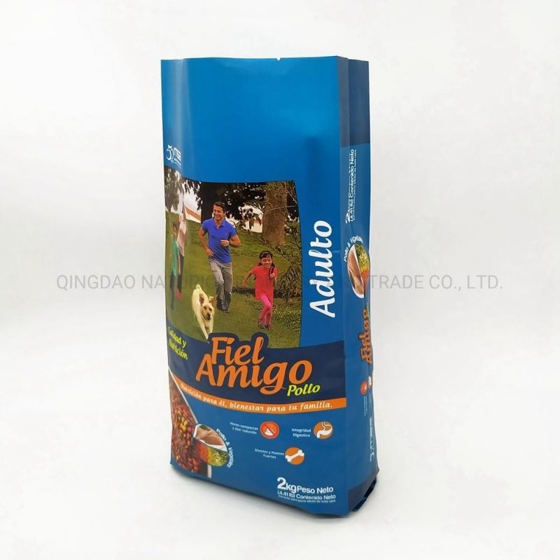 2kg Dog Food Packing Bag Plastic Bag for 2kg Pet Food