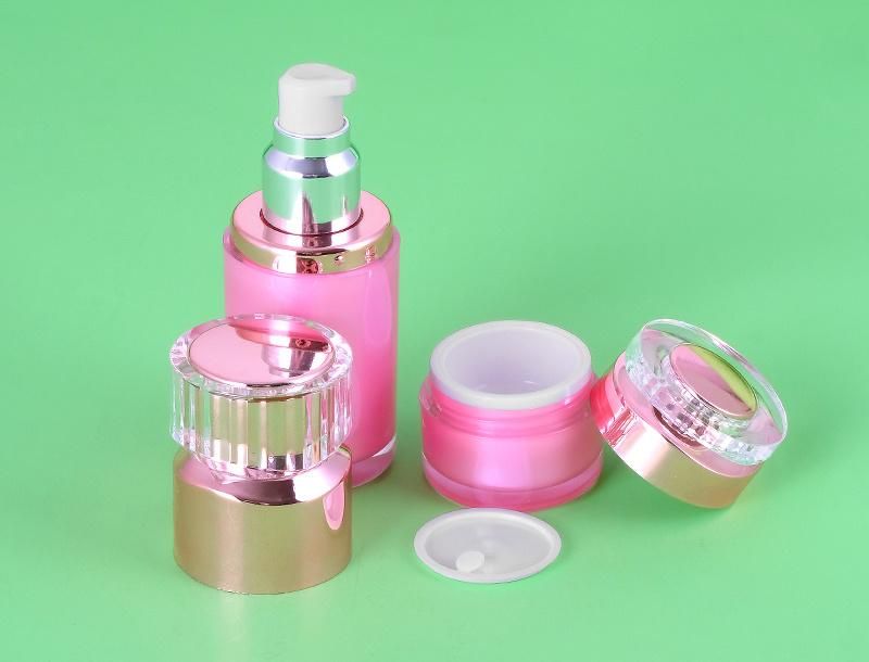 5g 10g 15g 30g Plastic Cream Jar 30ml 50ml Cream Bottle Set for Cosmetic