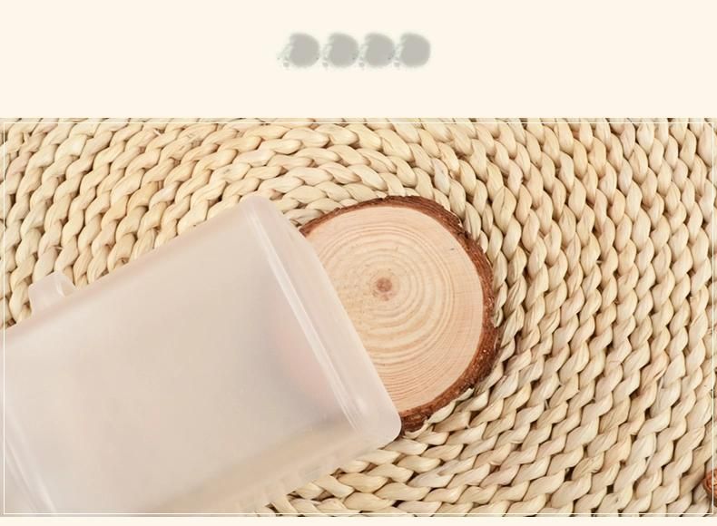 300g ABS Plastic Bath Salt Bottle with Wooden Spoon