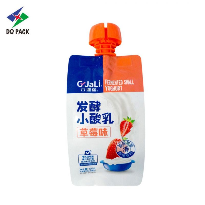 Customized Stand up Pouch with Spout Top Packaging for Drink