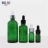 Customize Empty Clear Green Glass Dropper Bottle with Good Production Line