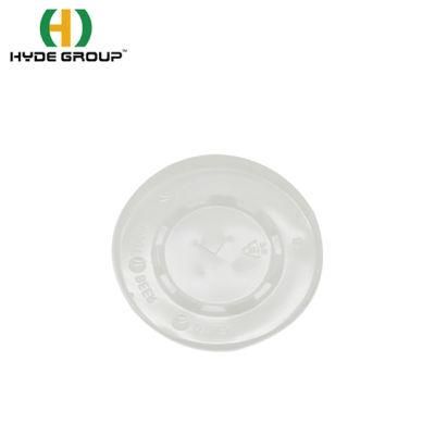 76mm Plastic Products Disposable Coffee Cup White Lid for Beverage or Tea