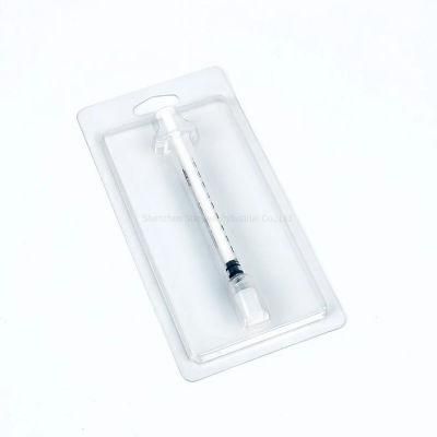 Disposable Double Plastic Blister Packaging for Syringes