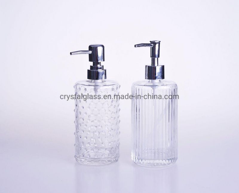 Hand Sanitizer Glass Bottle with Pump Sprayer 30ml 50ml 100ml