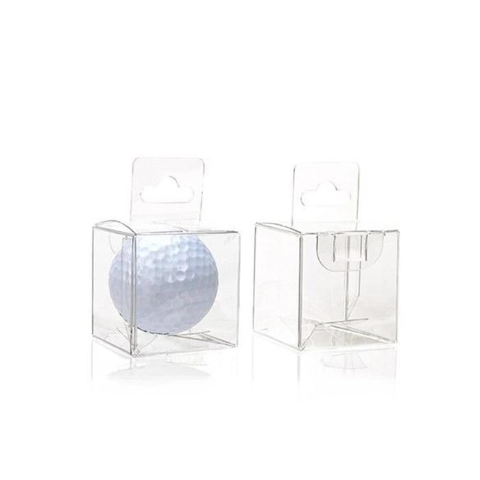 Toy Packaging Square Shape Die Cut Clear Vinyl Gift Box Custom Printed Pet Package Acetate Boxes