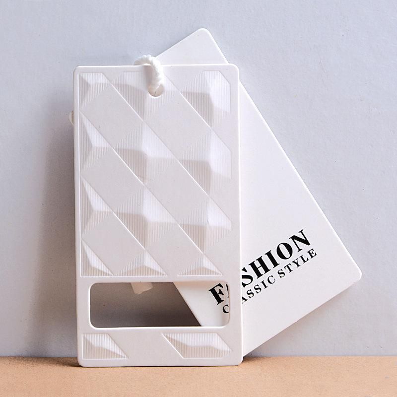 Garment Paper Hang Tags Embossing Paper Tag