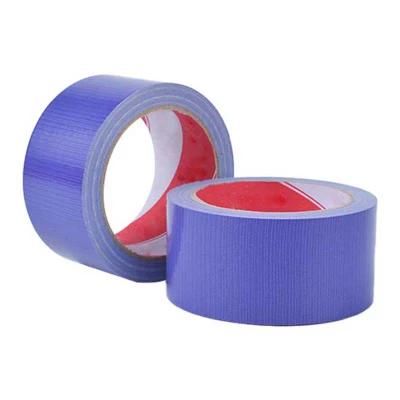Waterproof Colored Hot Melt Single Side Rubber Duct Gaffa Sealing Custom Colorful Silver Black Book Binding Adhesive Cloth Tape