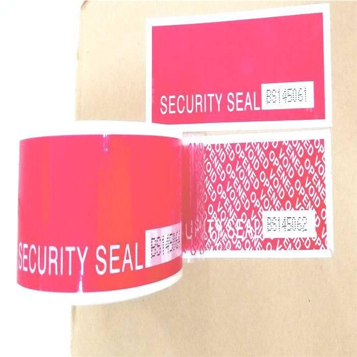 Serial Number Packing Tape for Carton Sealing