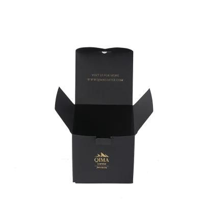 Folding Shipping Brown Kraft Paper Packing Box for Cup