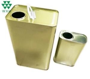 Custom Metal Cans for Chemicals Paint, Lubricant, Engine Oil