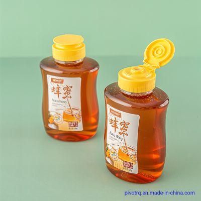 440g Plastic Honey Syrup Beverage Chicken Sauce Bottle Manufacture