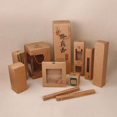 Craft Paper Foldable Packaging Box Slide Drawer Boxes for Gift Packaging