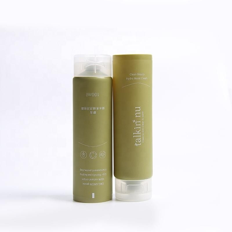 Environmental Friendly Biodegradable Material Sugarcane Material Hair Packaging Tube