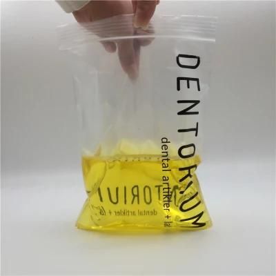 Custom 3 4 Layers Document Pocket Zip Closure Specimen Bag LDPE Plastic Ziplock Kangaroo Pouch Bags