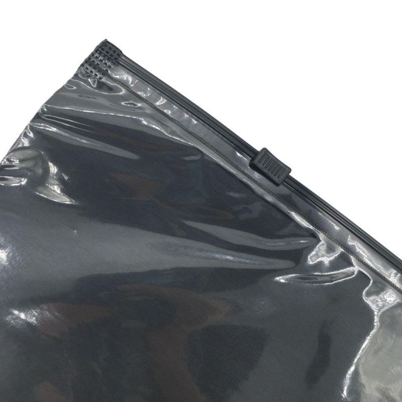 Black Pacakgaing Bag Ziplock Pacakging Bag for Clothing