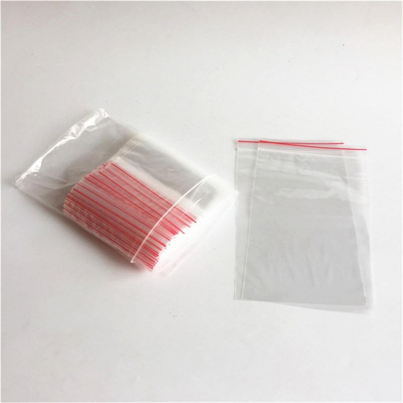 LDPE Clear Zip Lock Food Packaging Bag