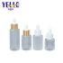 Clear Matte Oil Dropper Glass Bottle with Good Production Line