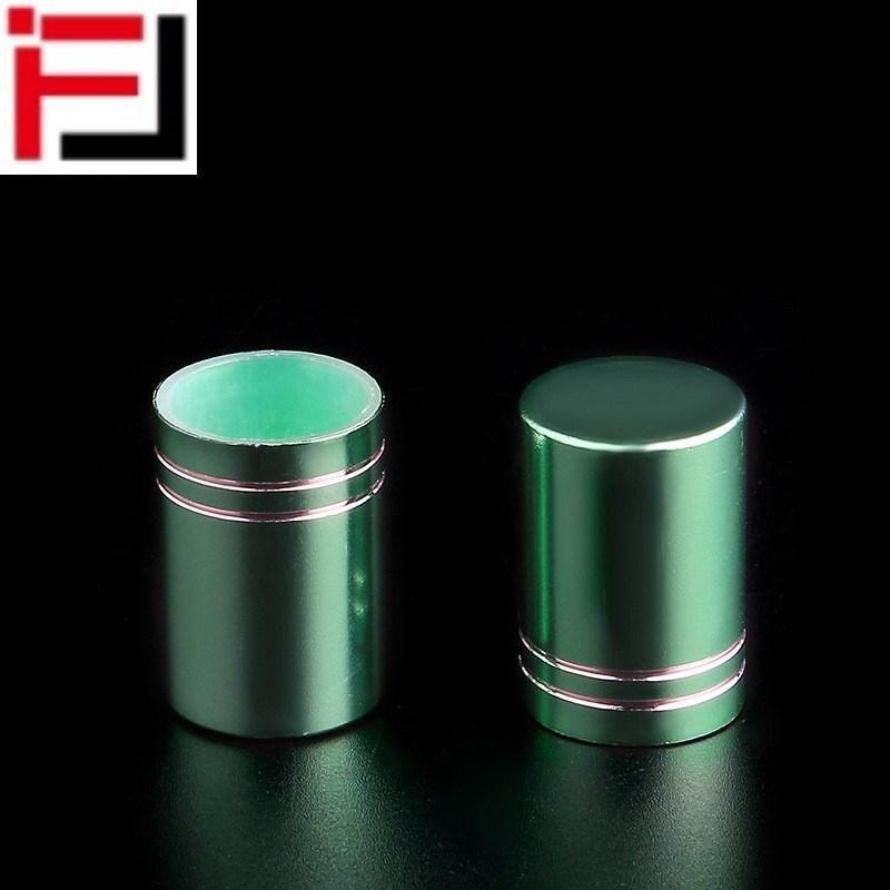 Plating Shine Green Roll on Bottle Screw Cap