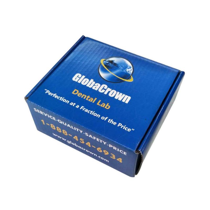 Wholesale Blue Eco-Friendly High Performance Corrugated Mailing Box with Free Printing