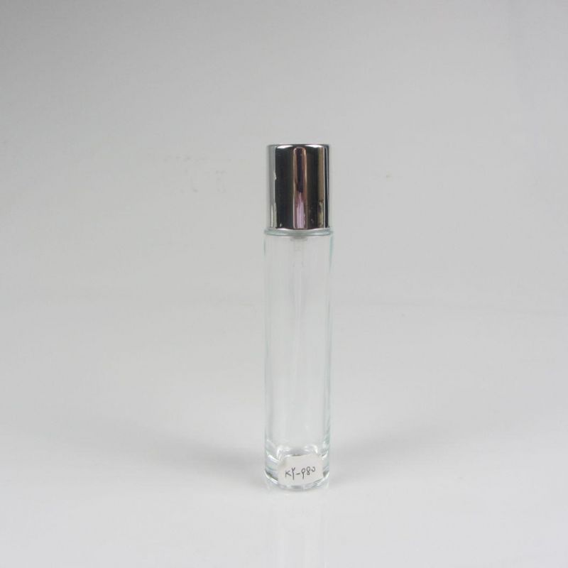 30ml Round Empty Clear Glass Perfume Bottle with Pump Spray