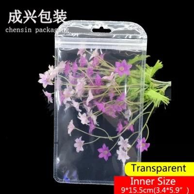 Phone Case Packaging Bag Transparent Plastic Zipper Bag