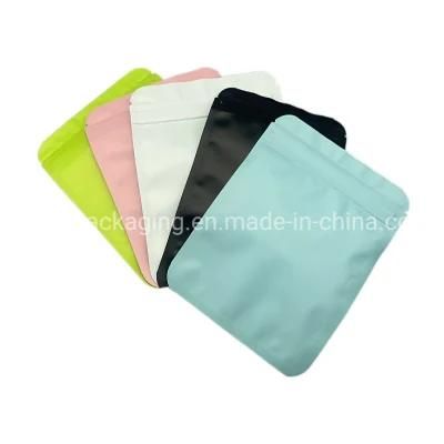 Top Zip Plastic Bag Food Packaging/ 3 Side Seal Zipper Bag/ Stand up Pouch Ziplock Bag for Meat, Pork, Beef, Sea Food