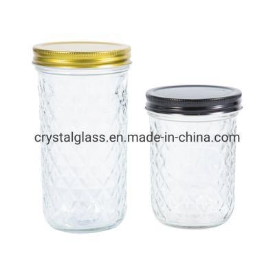 Wholesale Food Safe Glass Jar with Metal Clip Lid Airtight Storage Jar