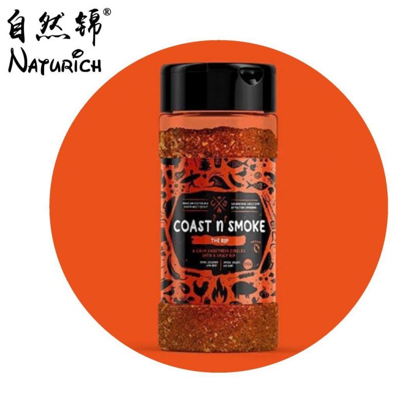 8oz/240ml Shaker Cheap Seasoning Storage Pepper/Salt 9oz Spice Bottle Pet Plastic Bottle