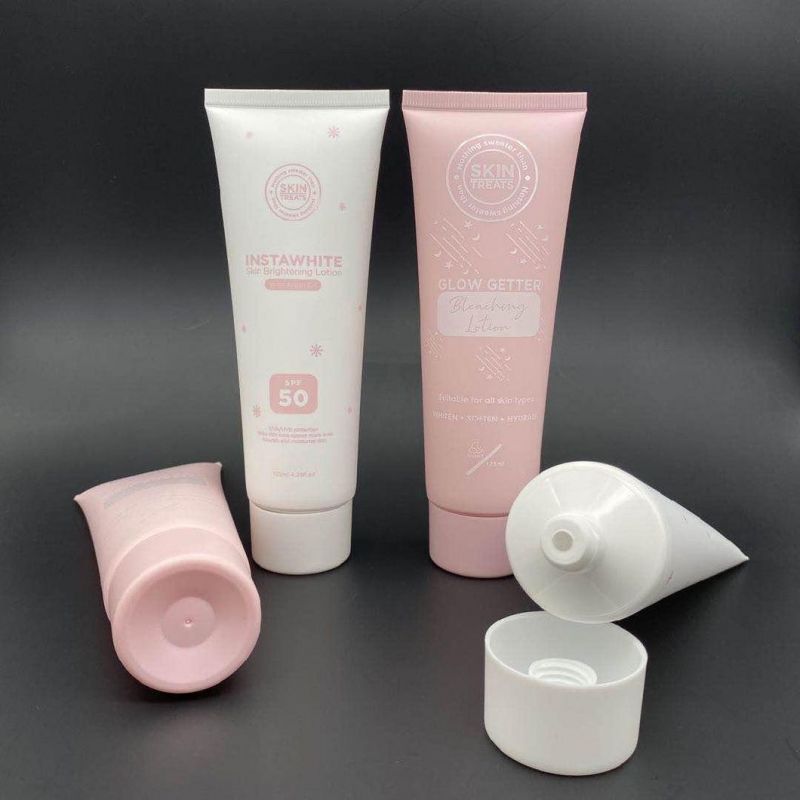 Empty PE Bb Lotion Hand Cream Packaging Soft Cosmetic Plastic Tube